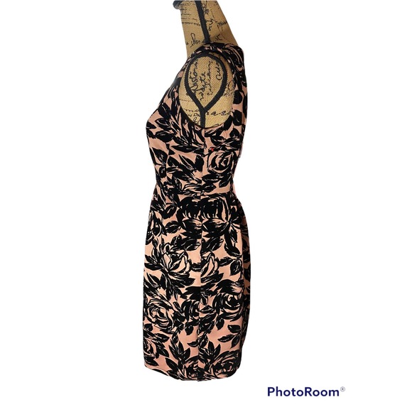 Enfocus Studio Dress V-Neck Sleeveless Size 6 Multi Season Pink Black - Picture 2 of 8